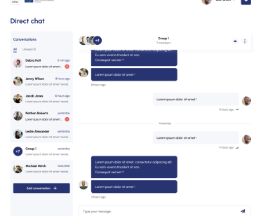 Messagerie de l'extranet EUP2P