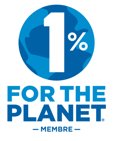 Badge membre 1% for the planet
